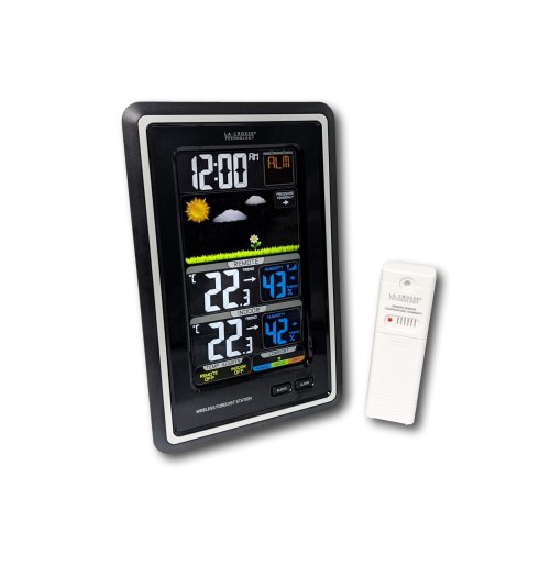 La Crosse Colour Weather Forecast station with Temperature alerts
