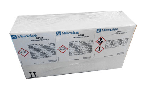 Free & Total Chlorine reagent set (100 tests)
