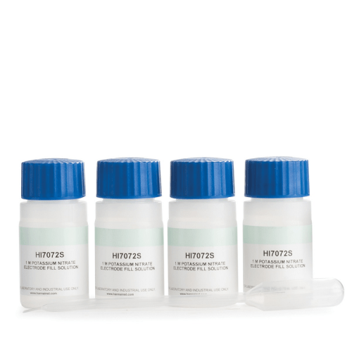 HI7072 Electrolyte Fill Solution, 1M KNO₃ (30 mL x 4)