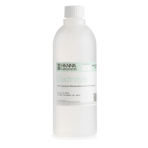 HI7072L Electrolyte Fill Solution 1M KNO₃ (500 mL)