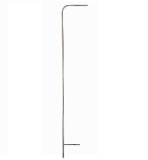 Stainless steel Pitot tube, length 500 mm, Ø 7 mm - for measuring flow velocity