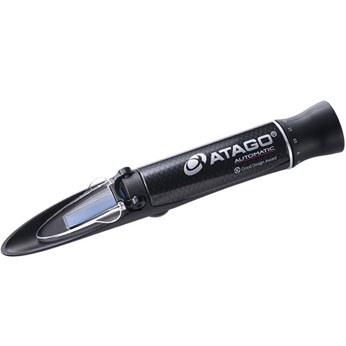 MASTER-20PT Handheld Metal Plastic Refractometer for Low Brix Concentrations (0.0 to 20.0%)