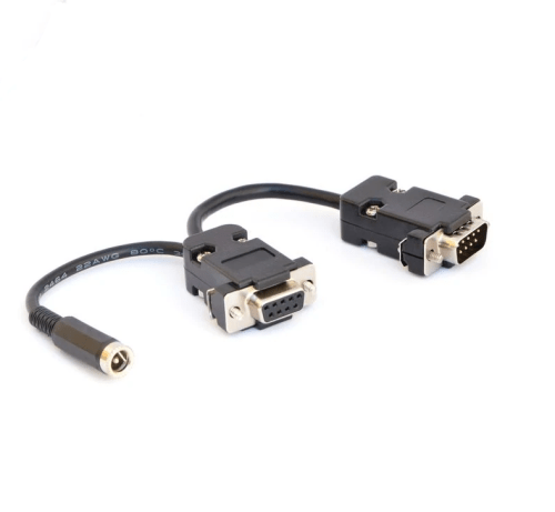 DB9 to DB9/DC Power Splitter