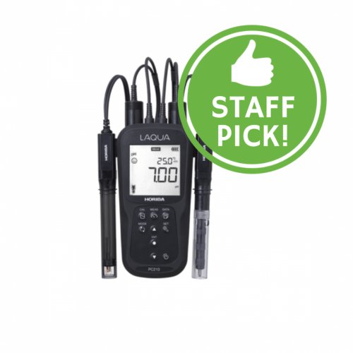 Laqua PC210-K Handheld Water Quality Meter (pH/ORP/Conductivity/Resistivity/Salinity/TDS ) Kit