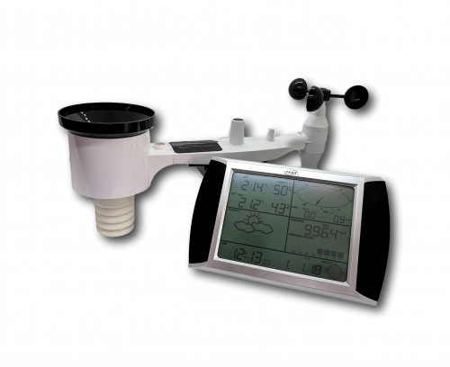 WS1081 Ver3 TESA Professional Weather Station - Touch Panel Weather Center with PC interface and solar-assisted multi-sensor