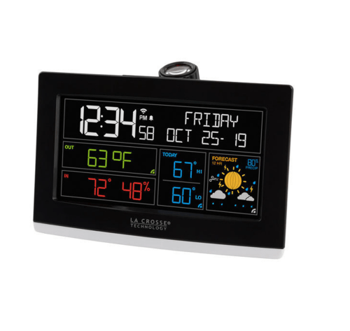 WiFi Projection Alarm Clock with AccuWeather