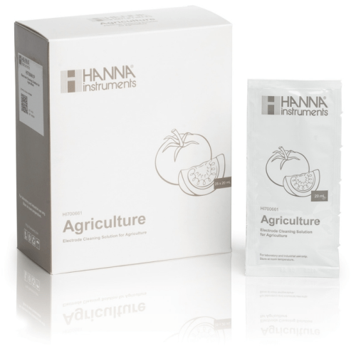 HI700661P General Purpose Cleaning Solution for Agriculture (25 x 20 mL Sachets)