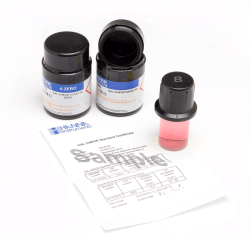 Free Chlorine CAL Check Standards
