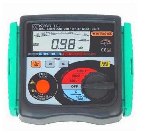 Kyoritsu 3005A Digital Insulation and Continuity Tester