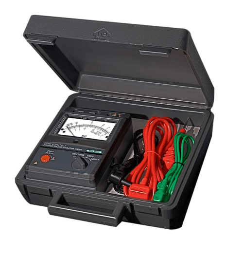 Kyoritsu 3123A Analogue HV 5/10kV Insulation Tester