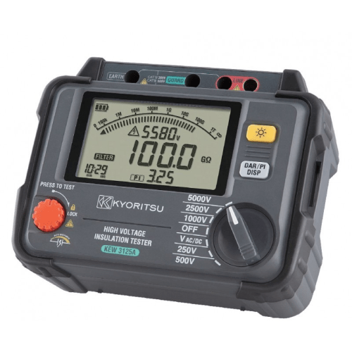 Kyoritsu 3125A Digital High Voltage 5kV Insulation Tester
