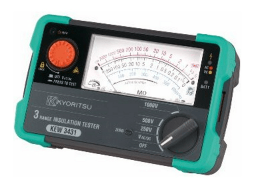 Kyoritsu 3431 Analogue Insulation Tester 1kV