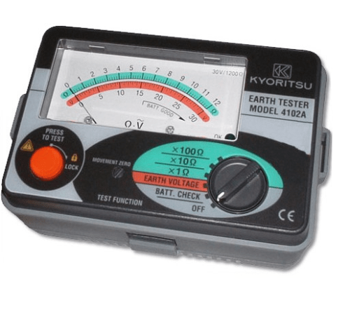 Kyoritsu 4102A 2/3 Pole Earth Resistance Tester