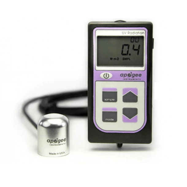 MU-250 Handheld Meter with Separate UV-A Sensor (300 to 400 nm)