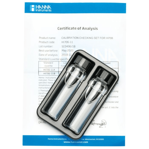 Phosphorus High Range Checker HC Calibration Check Set (0.0 and 7.5 ppm)