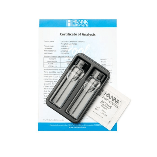 Pool Line Phosphate Low Range Checker HC Calibration Check Set