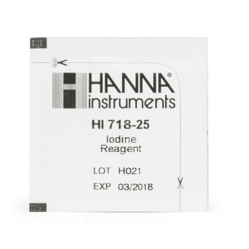 Iodine, DPD method, reagents for 25 tests