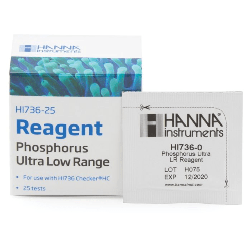 Phosphorus, ultra low range, ascorbic acid, reagents for 25 tests