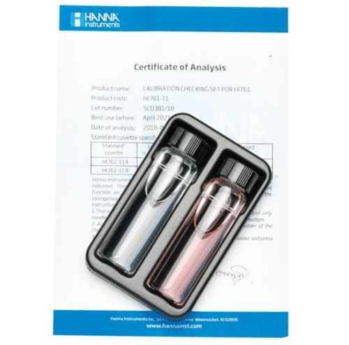 Total Chlorine Checker HC Ultra Low Range Calibration Check Set