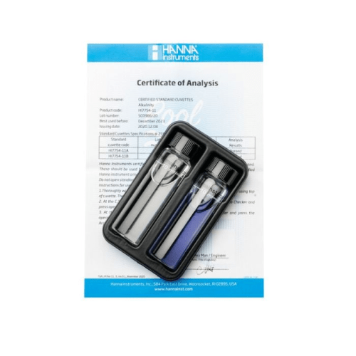 Pool Line Freshwater Alkalinity Checker HC Calibration Check Set