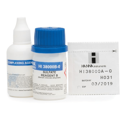 Sulfate (as SO?²-) Turbidimetric Chemical Test Kit, 100 Tests