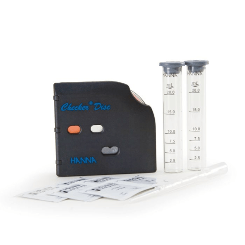 Iron (Fe+2 & Fe+3) Chemical Test Kit with Checker Disc, (0.0-5.0 mg/L)