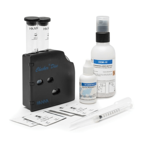 Silica Chemical Test Kit with Checker Disc