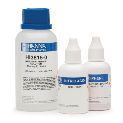 Chloride (as Chlorine) Titration-based Chemical Test Kit