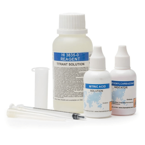 Salinity Titration-based Chemical Test Kit