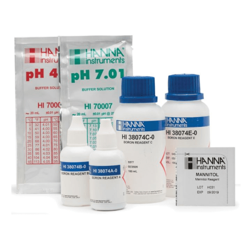Boron, Boric Acid Method, Reagent Kit