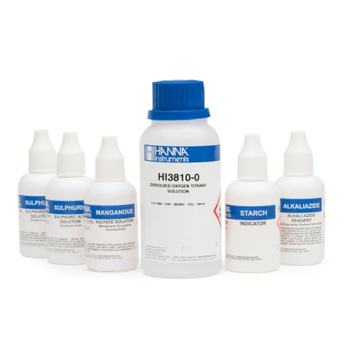 Dissolved Oxygen, Winkler method, Reagent Kit