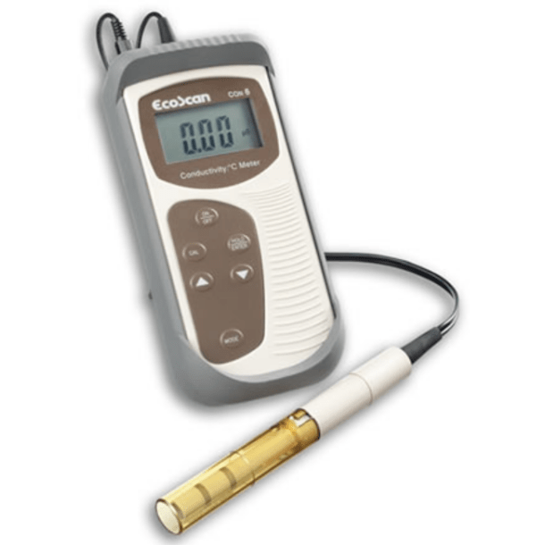 EC-CON6-03K Plus - EcoScan CON 6 Conductivity Meter with electrode and Conductivity carrying kit set,