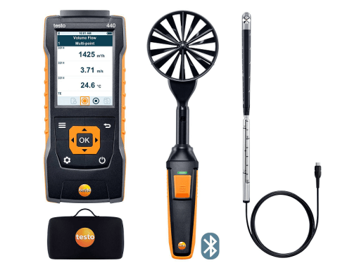 Testo 440 Air Flow ComboKit 2 with Bluetooth