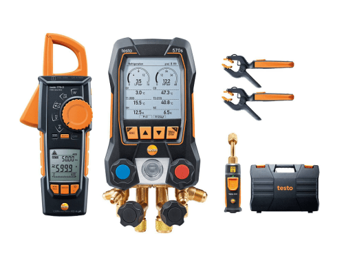 Testo 570s Smart Vacuum Kit with Clamp Meters - 0564-5704