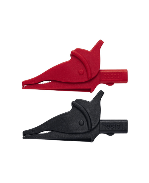 Safety Crocodile Clips - 1 set