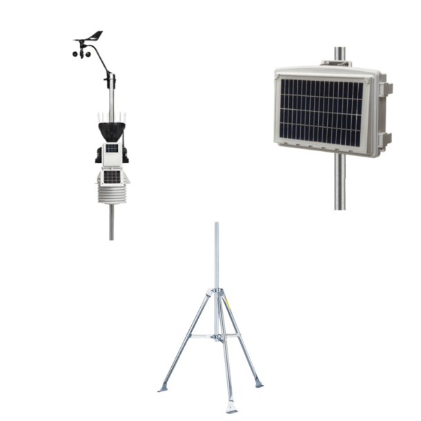 Davis Vantage Pro2 with 24-Hour Fan Aspiration 4G Weather Station kit with Tripod