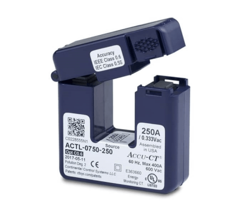 ACTL Series Split-Core Current Transformer - 250 Amps
