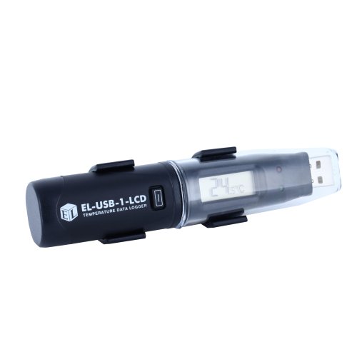 USB Temperature Data Logger with LCD Screen, Battery - EL-USB-1-LCD