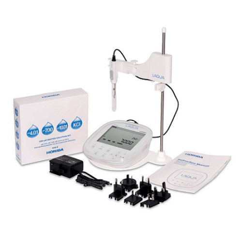 LAQUA EC1100-S Benchtop Cond/TDS/Salinity/Res/Temp Data Log Meter Kit