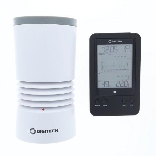 Digital Rain Gauge with Temperature - IC-XC0430