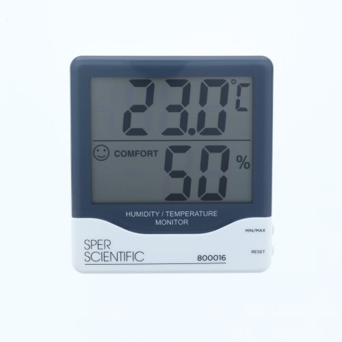 Humidity & Temperature Monitor with extra large display - IC800016