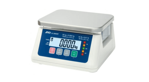 30kg x 0.001kg SJ-30KWP Washdown Bench Scale