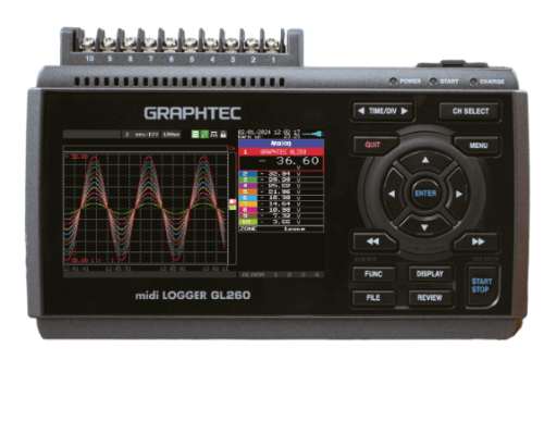 GL260 Multi-channel Data Logger