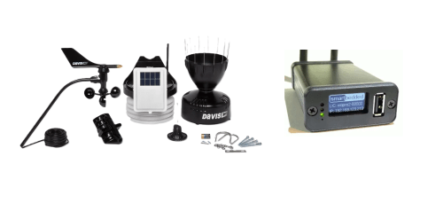 Wireless Vantage Pro2 ISS with Standard Radiation Shield and MeteoBrige Pro