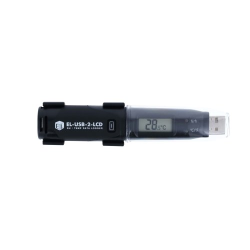 USB Humidity Data Logger, Dew Point, Temp, LCD - EL-USB-2-LCD