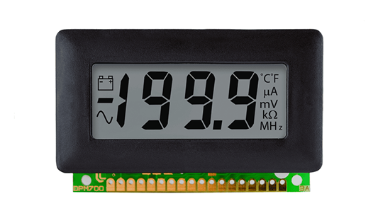 200mV LCD Voltmeter with Annunciators - DPM 600S