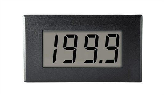 Large 4-20mA Loop Powered LCD Meter with LED Backlighting - DPM 942-BL