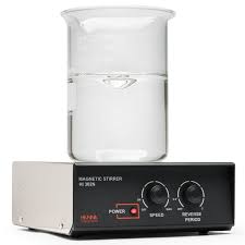 HI200M-2, Mini Magnetic Stirrer with Speedsafe with stainless steel cover