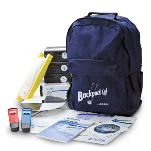 Backpack Lab Water Quality Educational Test Kit