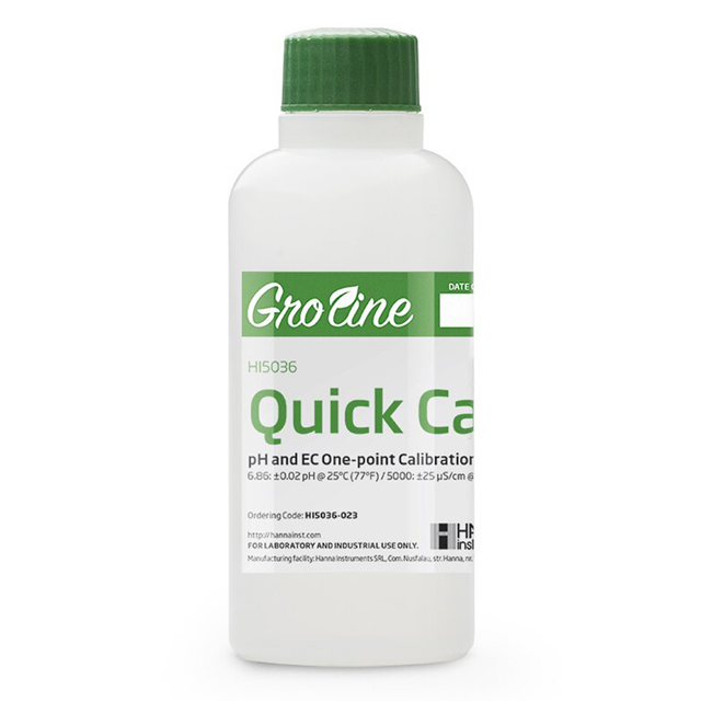 Quick Calibration Solution for GroLine pH and EC Meters (120 ml) - HI5036-012